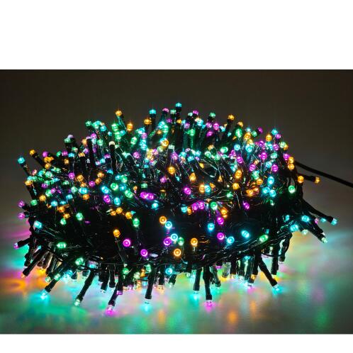 ARTELIBRE 1000 LED Εσωτ. & Εξωτ. Χώρου Με 8 Προγράμματα Και Μετασχηματιστή Πολύχρωμο Φως Πράσινο Καλώδιο Μη Επεκτεινόμενο IP44 31V 20+2m