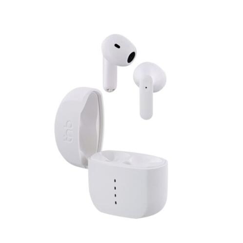 Ακουστικά Bluetooth με θήκη φόρτισης EBZIPP2WH TNB λευκά