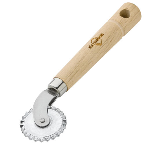 Kuchenprofi Κόφτης Ζύμης/ Ζυμαρικών Ανοξείδωτος Με Ξύλινη Λαβή 17cm