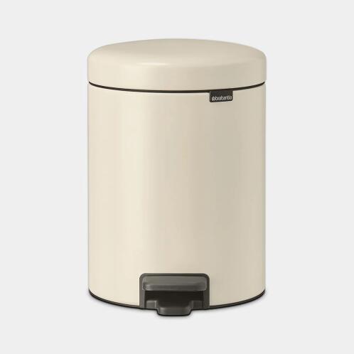 Brabantia Δοχείο Απορριμμάτων Με Πεντάλ 5Lt New Icon Μπεζ
