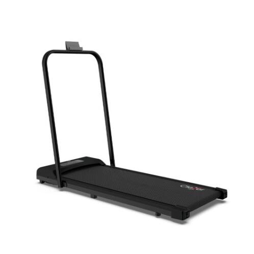 Clever Φορητός Διάδρομος Γυμναστικής Smart με Bluetooth και Βραχίονα A1-F Μαύρος