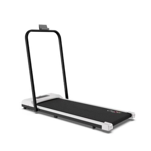 Clever A1-F Φορητός Διάδρομος Γυμναστικής Smart με Bluetooth και Βραχίονα Λευκός