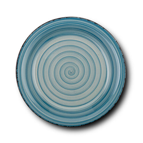 NAVA Πιάτο φρούτου stoneware "Lines Faded Blue" 19.5cm