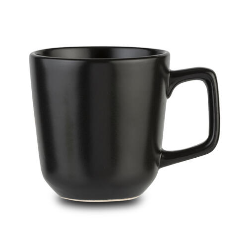 NAVA Κούπα stoneware "Soho" μαύρη 350ml