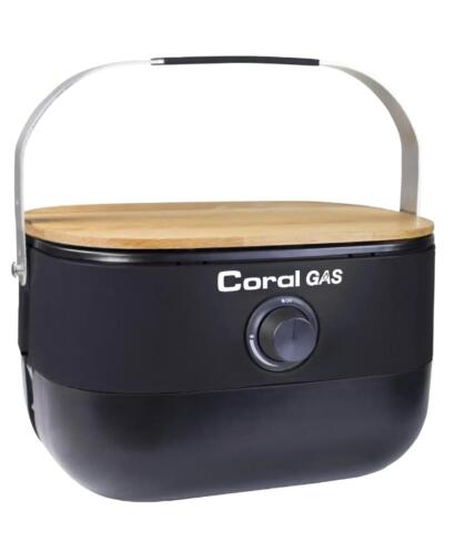 CORAL GAS Mini BBQ ΜΑΥΡΟ
