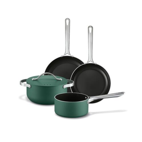 Beka Σκεύη Μαγειρικής Με Ενισχυμένη Κεραμική Επίστρωση Πράσινα Mobi -Σετ 4 Τεμαχίων