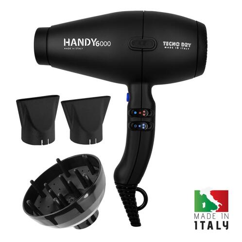 TECNO DRY ΣΕΣΟΥΑΡ ΕΠΑΓΓ. 2500W HANDY6000 g. 2ΣΤΟΜΙΑ+ΦΥΣΟΥΝΑ ΜΑΥΡΟ