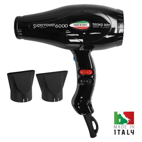 TECNO DRY ΣΕΣΟΥΑΡ ΕΠΑΓΓ. 2500W SUPERPOWER 6000 p.2ΣΤΟΜΙΑ+ΦΥΣΟΥΝΑ ΜΑΥΡΟ