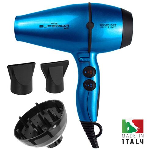 TECNO DRY ΣΕΣΟΥΑΡ ΕΠΑΓΓ. 2650W ΜΕ ΙΟΝΙΣΤΗ SUPERIOR p. BLUE