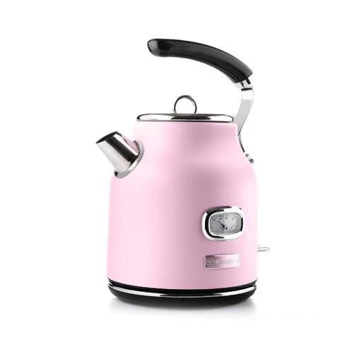 Westinghouse WKWKH148PK Βραστήρας 1.7 Lt 2200W Retro Series Ροζ