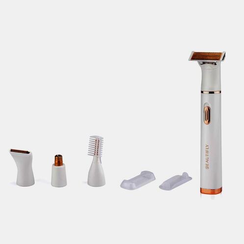 BEAUTIFLY Επαναφορτιζόμενη Ξυριστική Μηχανή με 4 Κεφαλές MY BLADE