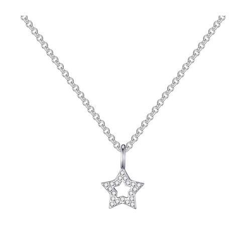 Κολιέ Philip Jones σε Σχήμα Αστέρι με Κρύσταλλα Swarovski® και Χριστουγεννιάτικη Κάρτα