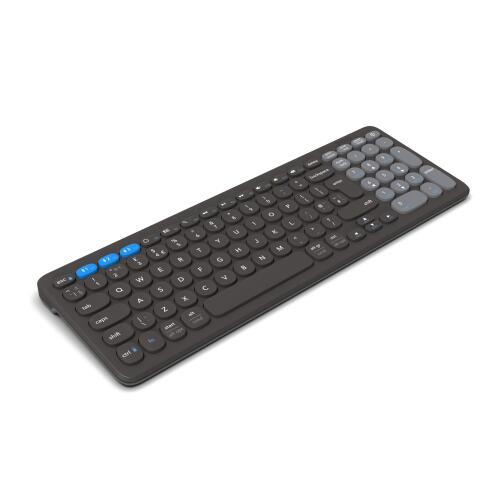 Zagg Ασύρματο Mid-Sized Πληκτρολόγιο Pro Keyboard 15 (2023) με ασύρματη φόρτιση σε μαύρο/γκρι χρώμα (UK Layout) - 103211034