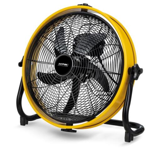 MPM Επιδαπέδιος Ανεμιστήρας Κίτρινος 360 50W