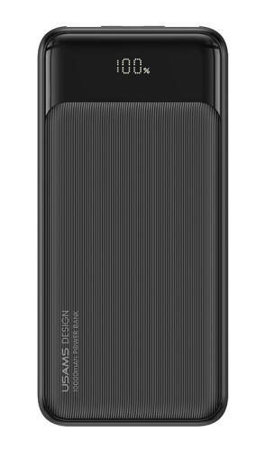 USAMS power bank US-CD198 3x θύρες εξόδου 10000mAh 10W μαύρο