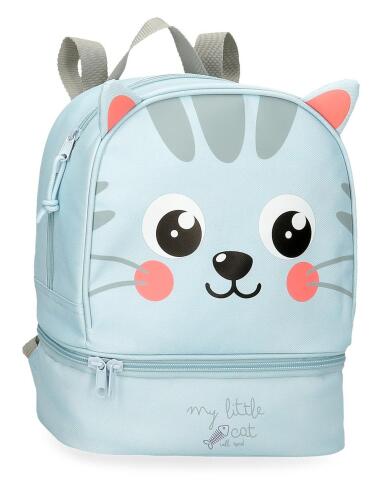 Roll Road Σακίδιο πλάτης με θήκη φαγητού My Little Cat