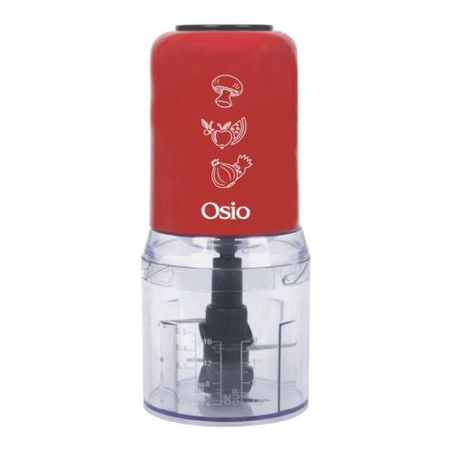 Osio OMC-2312R Κόκκινο Multi chopper με 2 λεπίδες 400 W