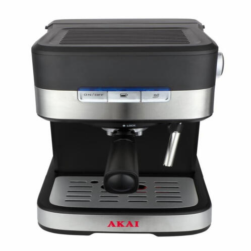 Akai AESP-850 Μηχανή Espresso 15 Bar 2 Φλυτζάνια 1.5L 850W
