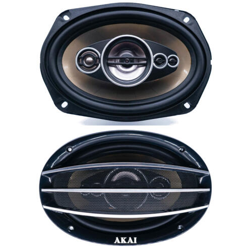 Akai Οβάλ Ηχεία Αυτοκινήτου 5 Δρόμων 6x9" 250W ACS-696