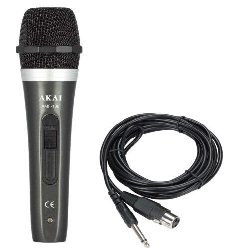 Akai Ενσύρματο Μικρόφωνο Δυναμικό Μικρόφωνο Χειρός για Φωνητικά AMF-100