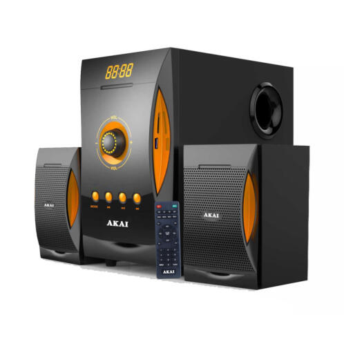 Akai SS032A-3515 Ηχοσύστημα 2.1 με USB, SD και ραδιόφωνο – 38 W