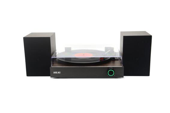 Akai ATT-200SP – Πικάπ με Εξωτερικά Ηχεία 2×10W, Bluetooth 5.4 & 3 Ταχύτητες 33/45/78 RPM