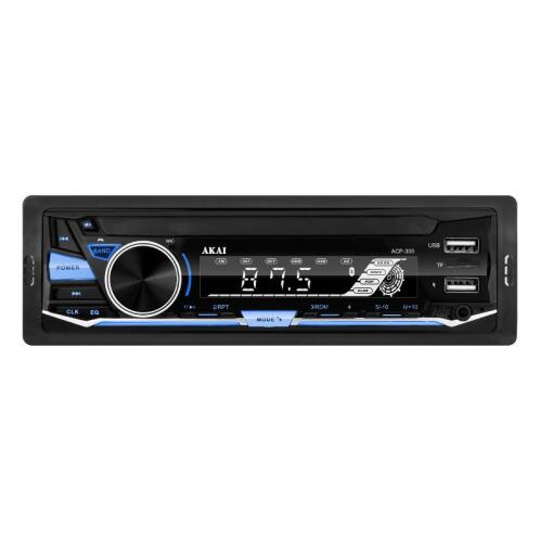 Akai ACP-300 Ηχοσύστημα αυτοκινήτου με Bluetooth, Dual USB, TF, Aux-In, FM, EQ και MIC 4 x 25W