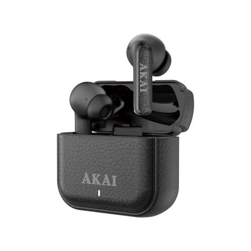 AKAI BTE-J700HAENC Ασύρματα Ακουστικά TWS με Hybrid ANC/ENC, LDAC Hi-Res, έως 30h, Γρήγορη Φόρτιση (Μαύρα)