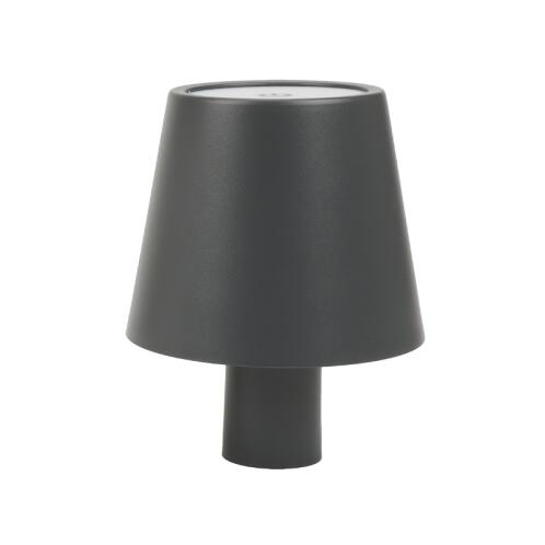 AddLiving 3231 Γκρι μεταλ. φωτιστικό μπουκαλιού LED επιτραπ. 9cm IP44 φωτεινότητα 2800Κ/4500Κ/6000Κ