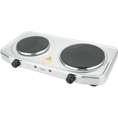 Osio Διπλή Ηλεκτρική Εστία Κουζίνας 15.5 cm - 18.5 cm 2500 W OHP-2218 Inox