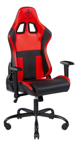 Deltaco DC210R GAM-096-R Gaming Καρέκλα Μαύρη Κόκκινη