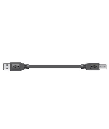 AVLINK USB 2.0 TYPE A PLUG TO TYPE B PLUG LEADS 1.5m BLACK