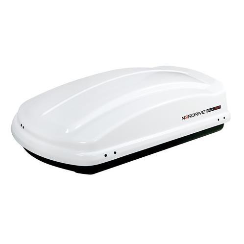 NORDRIVE  ΜΠΑΓΚΑΖΙΕΡΑ ΟΡΟΦΗΣ BOX 330 LT ΛΕΥΚΗ ΜΕ ΓΥΑΛΙΣΤΕΡΗ ΥΦΗ - 1 ΤΕΜ.