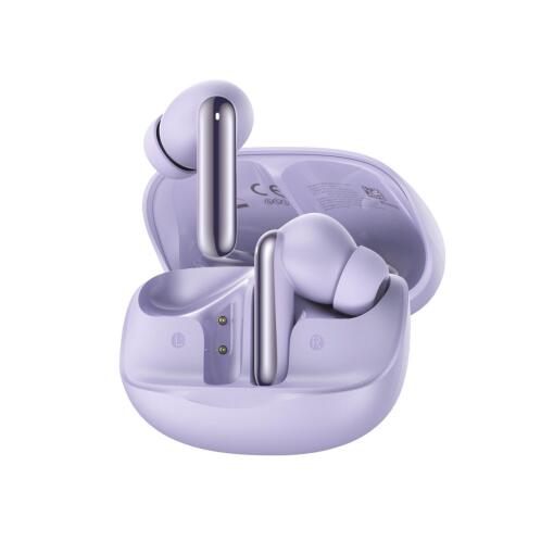 QCY Melobuds N50 Bluetooth Handsfree Ακουστικά με Θήκη Φόρτισης IPX4 Μωβ