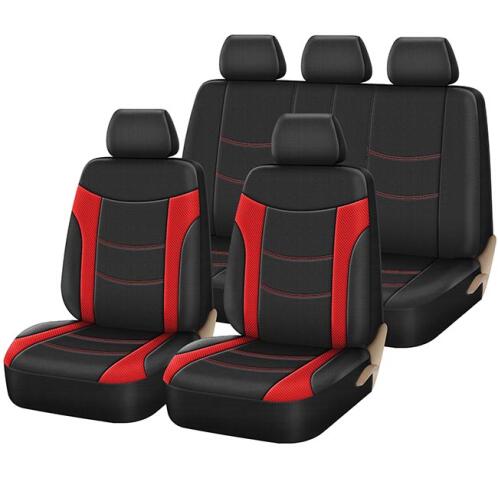 Auto Gs Super Sport All in One Καλύμματα Αυτοκινήτου Σετ Μαύρα Κόκκινα