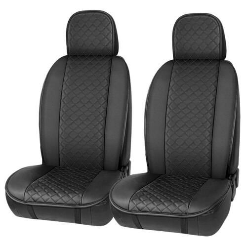 Auto Gs Elegance Πλατοκαθίσματα Αυτοκινήτου Σετ 2 Τεμάχια Μαύρα