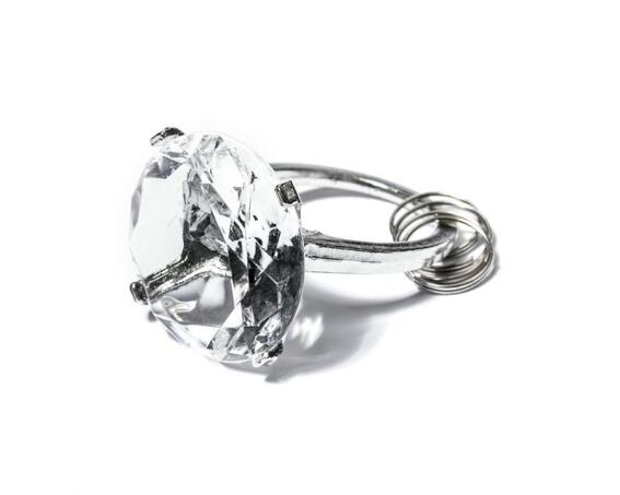 Gadget Master Μπρελόκ μονόπετρο διάφανο