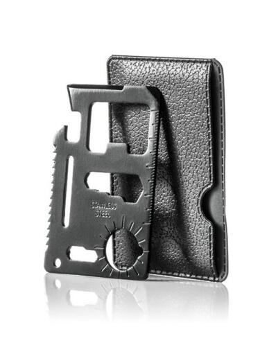 Gadget Master Κάρτα Πολυεργαλείο Επιβίωσης με Θήκη Μαύρη