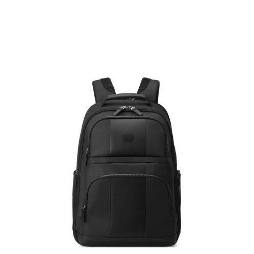 Delsey Σακίδιο πλάτης με θέση PC 15.6'' 44.5x32x20cm σειρά Wagram Black