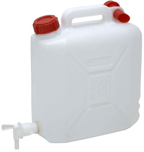 Campus Δοχείο Νερού Σταθερό Με Βρυσάκι 20 Λίτρων Λευκό 12-01311