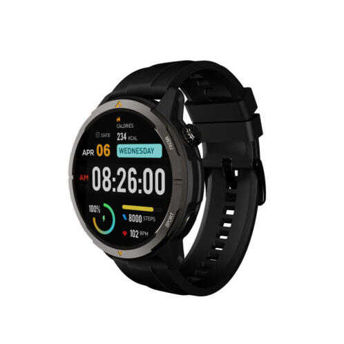 AGM Smartwatch Legion GPS Bluetooth 5 ATM 300 mAh MIL-STD-810 Μαύρο