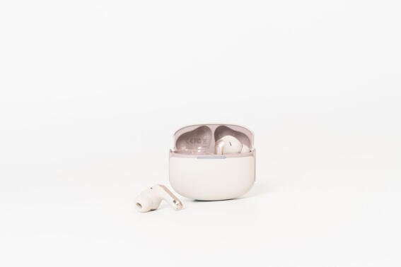 AGM Buds 8 – Ακουστικά Bluetooth 5.4 με 13mm Driver & ANC έως -25dB, IPX4, Μπεζ