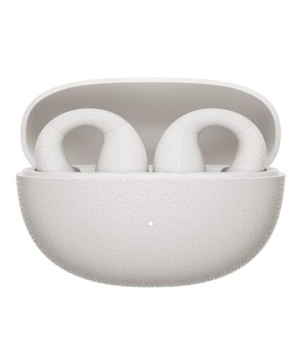 QCY Crossky C10 White Open Ear TPU Earclip, IPX5 Call Noise Reduction BT 5.4 Earbuds 30h