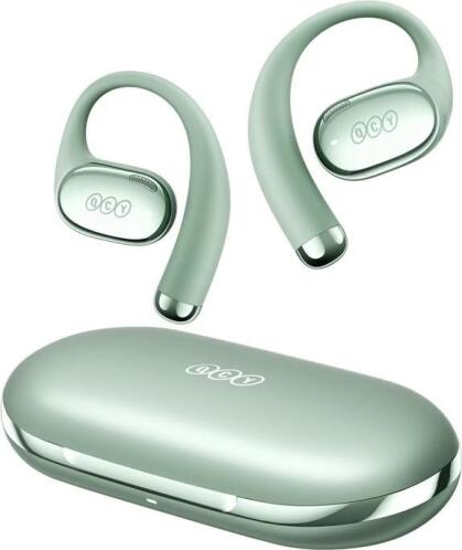 QCY Crossky R70 Green (CT-02) Open Ear Wireless Headphones BT 6.0 SBC/AAC/LDAC 52 hours Hi-Res Audio