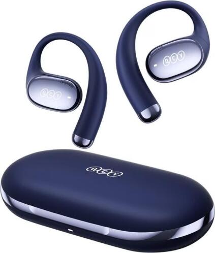 QCY Crossky R70 Blue (CT-02) Open Ear Wireless Headphones BT 6.0 SBC/AAC/LDAC 52 hours Hi-Res Audio