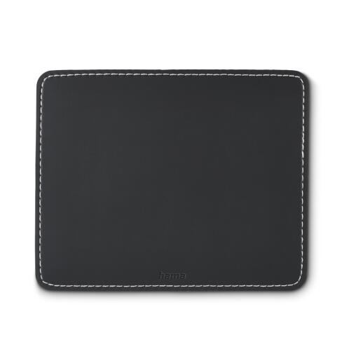 Hama Mouse Pad Leather-Look Μαύρο