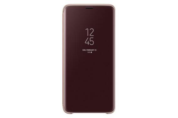 Samsung Clear View Standing Cover S9 Plus Gold