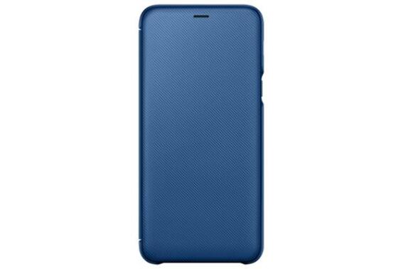 Samsung Flip Wallet Cover Galaxy A6 Plus Blue