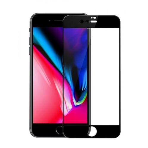 Vivid Full Face Tempered Glass iPhone 6/7/8 Plus Black