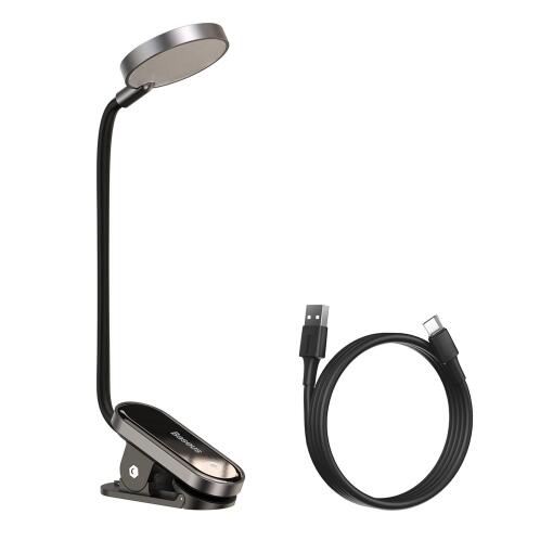 Baseus Φωτιστικό LED για Διάβασμα Mini Reading Clip Lamp DGRAD-0G